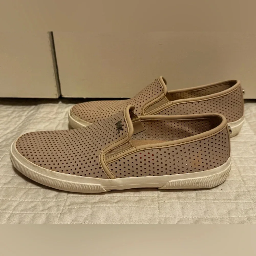 Michael Kors Women’s pink Slip On Shoes Dress Casual Oxford Sz 6